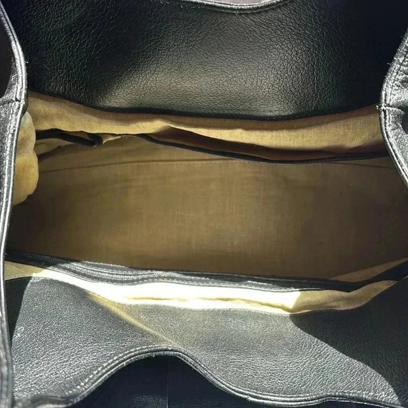 Bulgari Chandra Black Leather Tote Bag, bought new, good used condition. - Picture 13 of 14